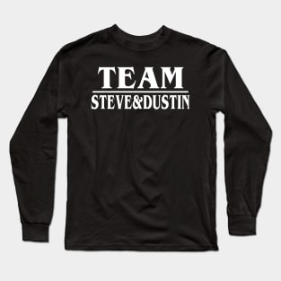 Stranger Things. Steve and Dustin. Long Sleeve T-Shirt